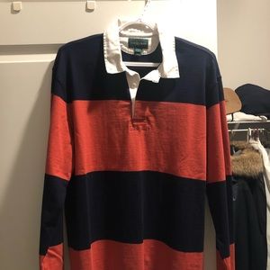 Men’s jcrew rugby polo